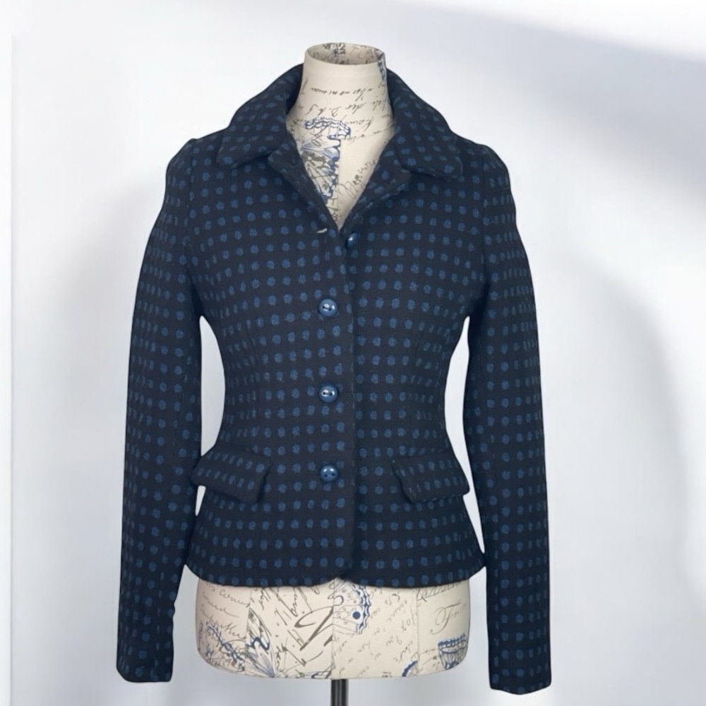 Anthropologie Louie Lucie Wool Blend fitted Jacket S